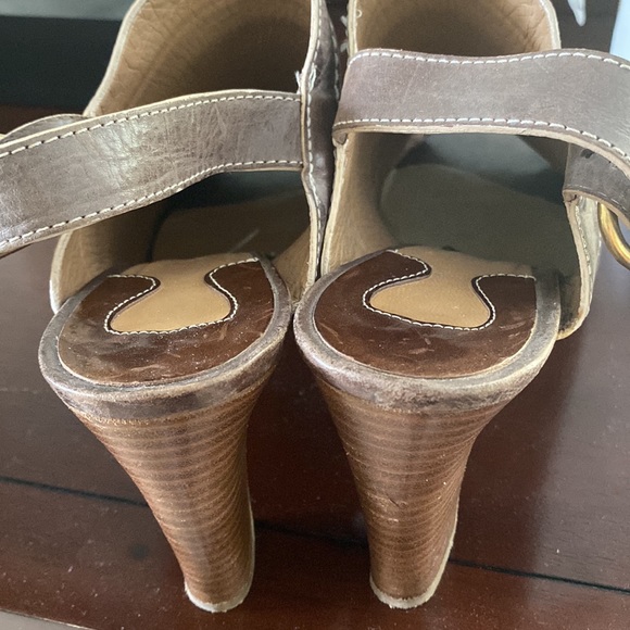Chloe peep toe soft leather sandals 9.5 - Picture 8 of 8
